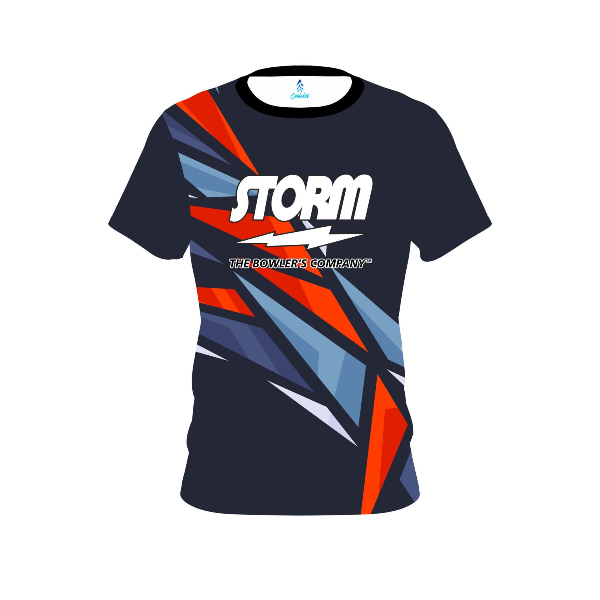 Storm Navy Sport PBA CoolWick Bowling Jersey Coolwick Apparel