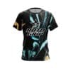 Roto Grip Blue And Gold Liquid Marble PBA CoolWick Bowling Jersey