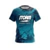 Storm Graphite Blue PBA CoolWick Bowling Jersey