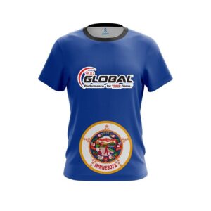 Minnesota Flag CoolWick Bowling Jersey