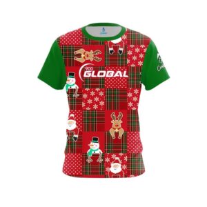 Ugly Sweater Christmas Quilt Holiday Time Coolwick Bowling Jersey