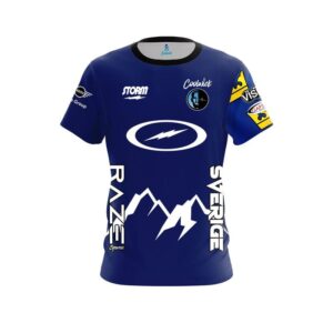 Storm Jesper Svensson Blue ICE Replica CoolWick Bowling Jersey