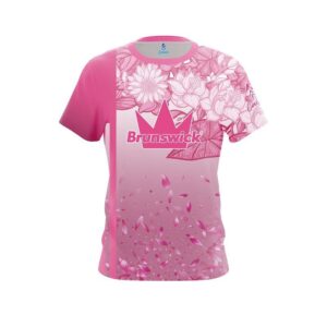 Brunswick Breast Cancer Petal Pink CoolWick Bowling Jersey