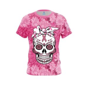 Brunswick Breast Cancer Mashup CoolWick Bowling Jersey