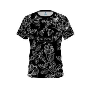 Brunswick Inverted Flower Tattoo CoolWick Bowling Jersey