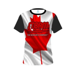 Canadian Flag CoolWick Bowling Jersey