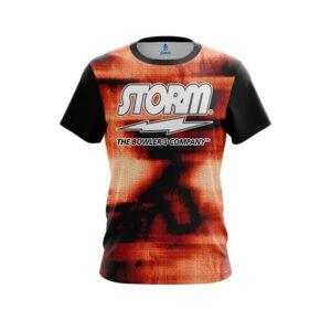 Canvas Orange CoolWick Bowling Jersey