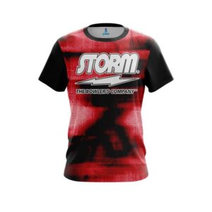 Canvas Red CoolWick Bowling Jersey