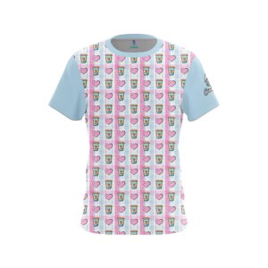 Coffee Cups Are Blue CoolWick Bowling Jersey