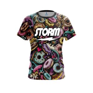 Doughnut Explosion CoolWick Bowling Jersey
