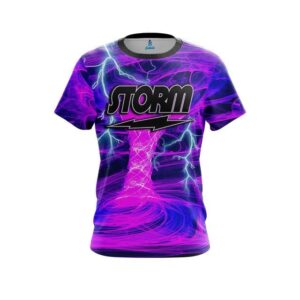 Electrical Tornado Pink CoolWick Bowling Jersey