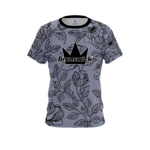 Brunswick Flower Tattoo CoolWick Bowling Jersey