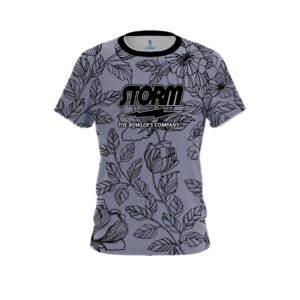 Flower Tattoo CoolWick Bowling Jersey