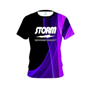 Deep Curves Purple CoolWick Bowling Jersey