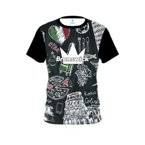 Brunswick Italy Vibes CoolWick Bowling Jersey