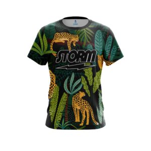 Forest Leopard CoolWick Bowling Jersey