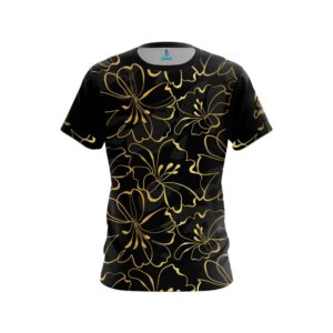 Gold Lily CoolWick Bowling Jersey