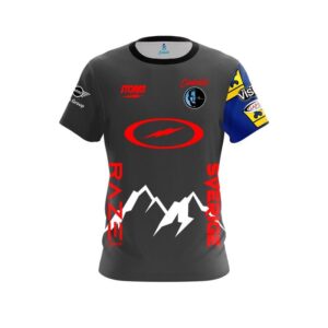 Storm Jesper Svensson Grey Red ICE Replica CoolWick Bowling Jersey