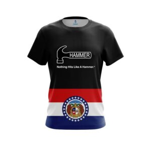 Hammer Missouri Flag CoolWick Bowling Jersey