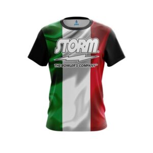 Italian Flag CoolWick Bowling Jersey