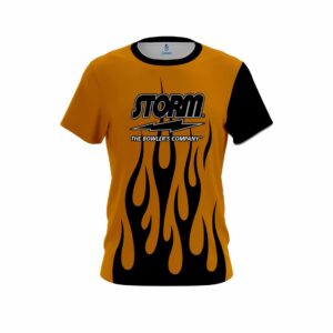 Rust Flaming CoolWick Bowling Jersey