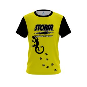 Yellow Gecko CoolWick Bowling Jersey