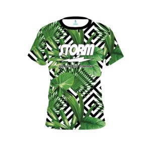 Geometric Jungle CoolWick Bowling Jersey