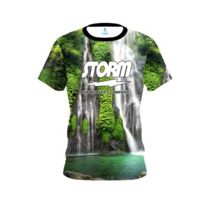 Jungle Waterfall CoolWick Bowling Jersey