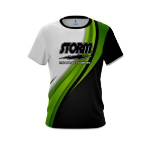 Green Flutter CoolWick Bowling Jersey