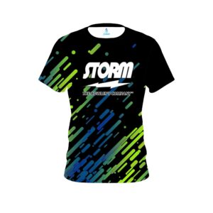 Modern Stripe CoolWick Bowling Jersey