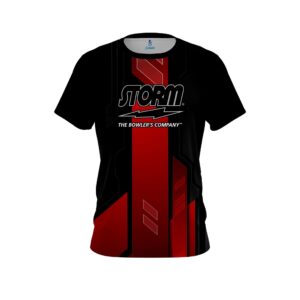 Red Underscore CoolWick Bowling Jersey