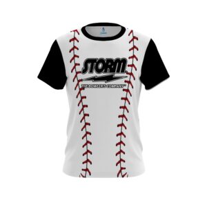 Baseball Laces CoolWick Bowling Jersey