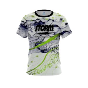 Lime Green Granite CoolWick Bowling Jersey