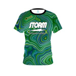 Green Hallucinate CoolWick Bowling Jersey
