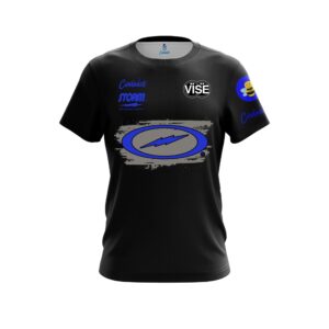 Storm Josie Barnes Black & Grey Splatter Replica CoolWick Bowling Jersey