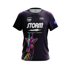 Storm Josie Barnes Colorful Giraffe Replica CoolWick Bowling Jersey