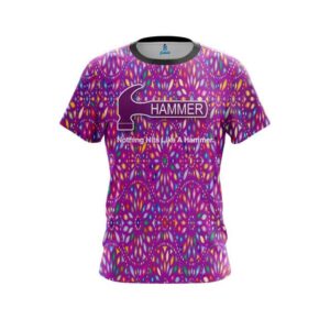 Hammer Kaleidoscope Purple CoolWick Bowling Jersey