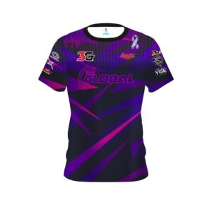 900 Global Ben Brindle Magenta CoolWick Bowling Jersey