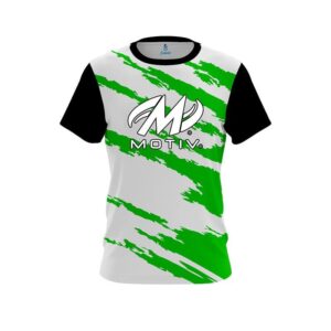 Athlete Bolt Green CoolWick Bowling Jersey