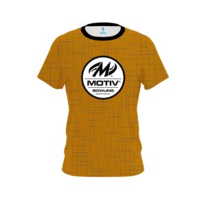 Rising Orange CoolWick Bowling Jersey