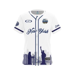 Storm NYPD Skyline Baseball CoolWick Bowling Jersey