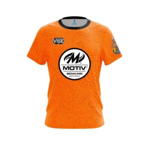 Motiv Bryan Hahlen Orange Paisley CoolWick Bowling Jersey