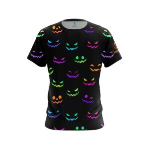 Neon Jack O Lantern CoolWick Bowling Jersey