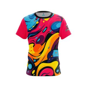 Paint Bubbles CoolWick Bowling Jersey