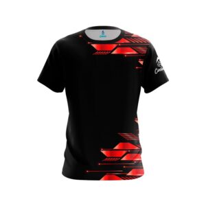 Red Luxury Strikes CoolWick Bowling Jersey