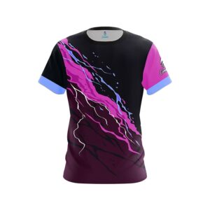 Magenta Voltage CoolWick Bowling Jersey