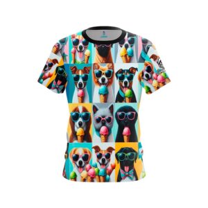 Summer Dogs CoolWick Bowling Jersey