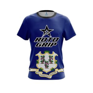 Roto Grip Connecticut Flag CoolWick Bowling Jersey