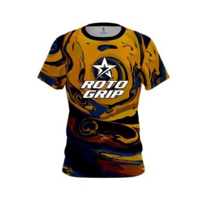 Painted Vortex Moon CoolWick Bowling Jersey