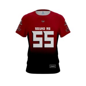 Roto Grip Squad RG Red Zone Football CoolWick Bowling Jersey
